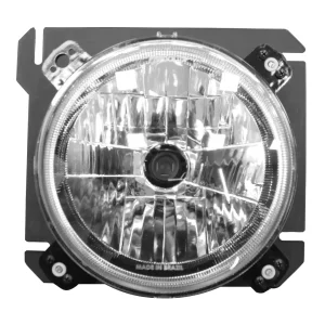 Farol Volkswagen Constellation Lado Esquerdo 2005 Acima