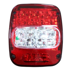 Lanterna Traseira Volkswagen/Ford Led Lente Bojuda Lado Esquerdo Com Vigia